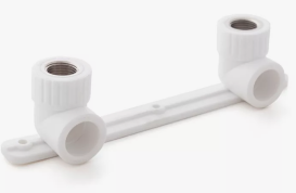 Планка PP-R монтажная белая ВР (ВН) Дн 20-1/2" Ру-25 RTP (РосТурПласт)
