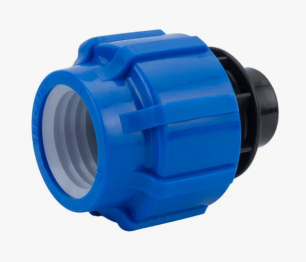 Муфта ПЭ100 электросварная переходная Дн 110-4" Ру-25 НР (НАР) SDR7,4 EUROSTANDARD