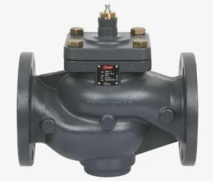 Клапан регулирующий чугунный фланцевый Ду-15 Ру-25 Kvs=0.25м3/ч VFM2 Danfoss