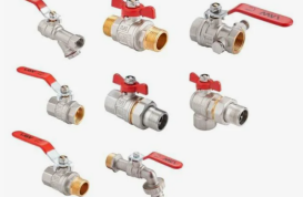 Кран латунный Ду-40 (1 1/2") Ру-40 ВР-НР (ВН-НАР) полнопроходной рычаг MVI BV.512
