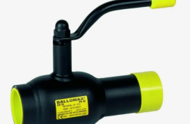 Кран стальной резьба-сварка Ду-40 (1 1/2") Ру-40 L=190мм Broen Ballomax КШТ 60.101.040