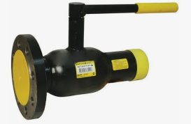 Кран стальной фланец-сварка Ду-40 Ру-40 L=230мм Broen Ballomax КШТ 60.104.040